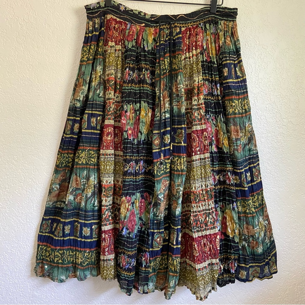 90’s High Gate Broomstick Skirt